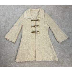 Anthropologie Sleeping On Snow Wool/Mohair Blend Woodcutter Cardigan Size S